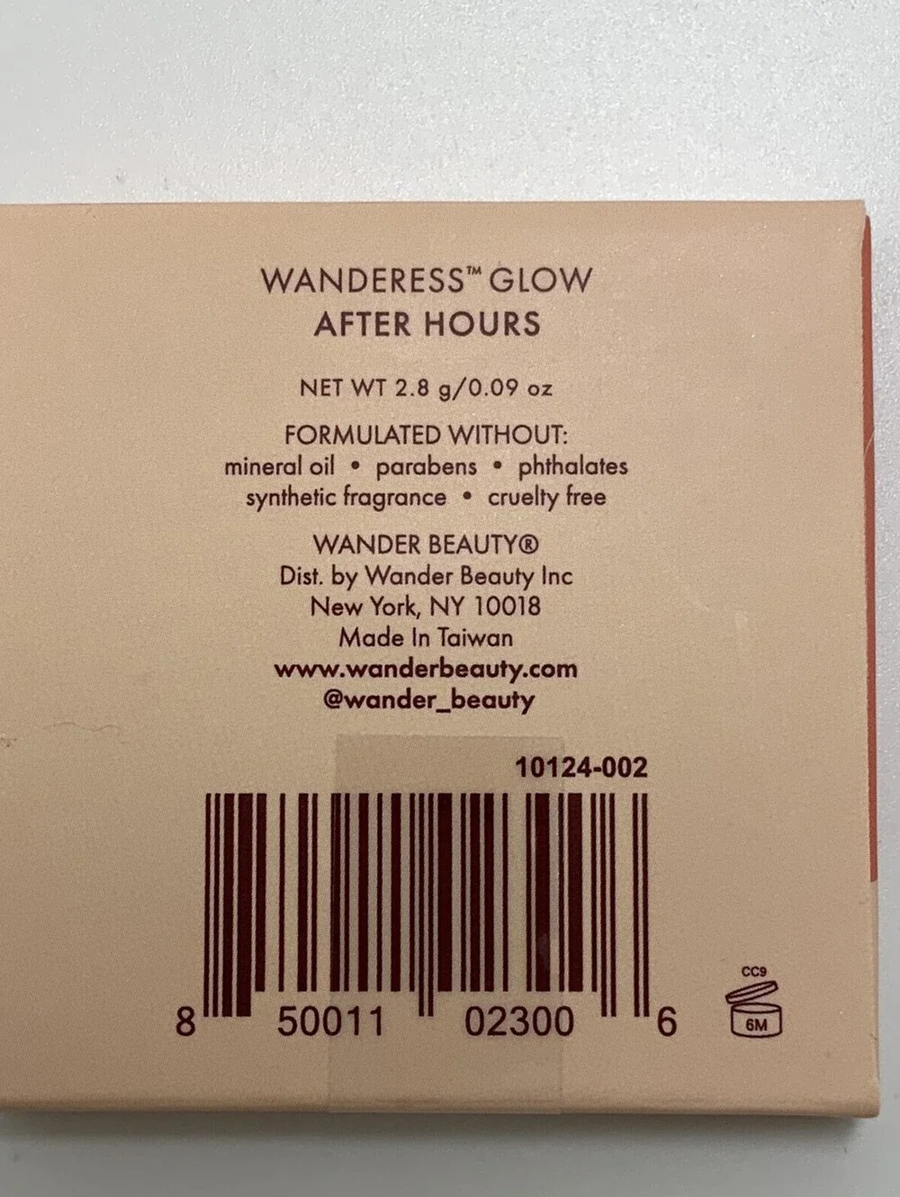 NEW ander Beauty After Hours Wanderess Glow .09 Oz